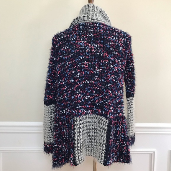 Anthro | La Fee Verte Confetti cardigan size Small - Picture 5 of 7